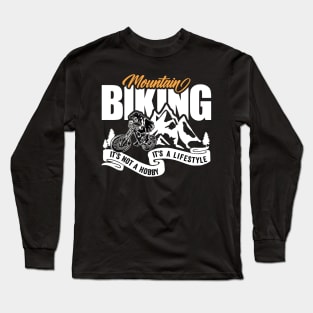 Mountain Biker Long Sleeve T-Shirt